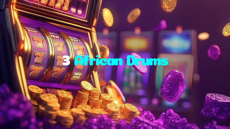 3 African Drums casino presented on mobile device in Pakistan with slots and live games